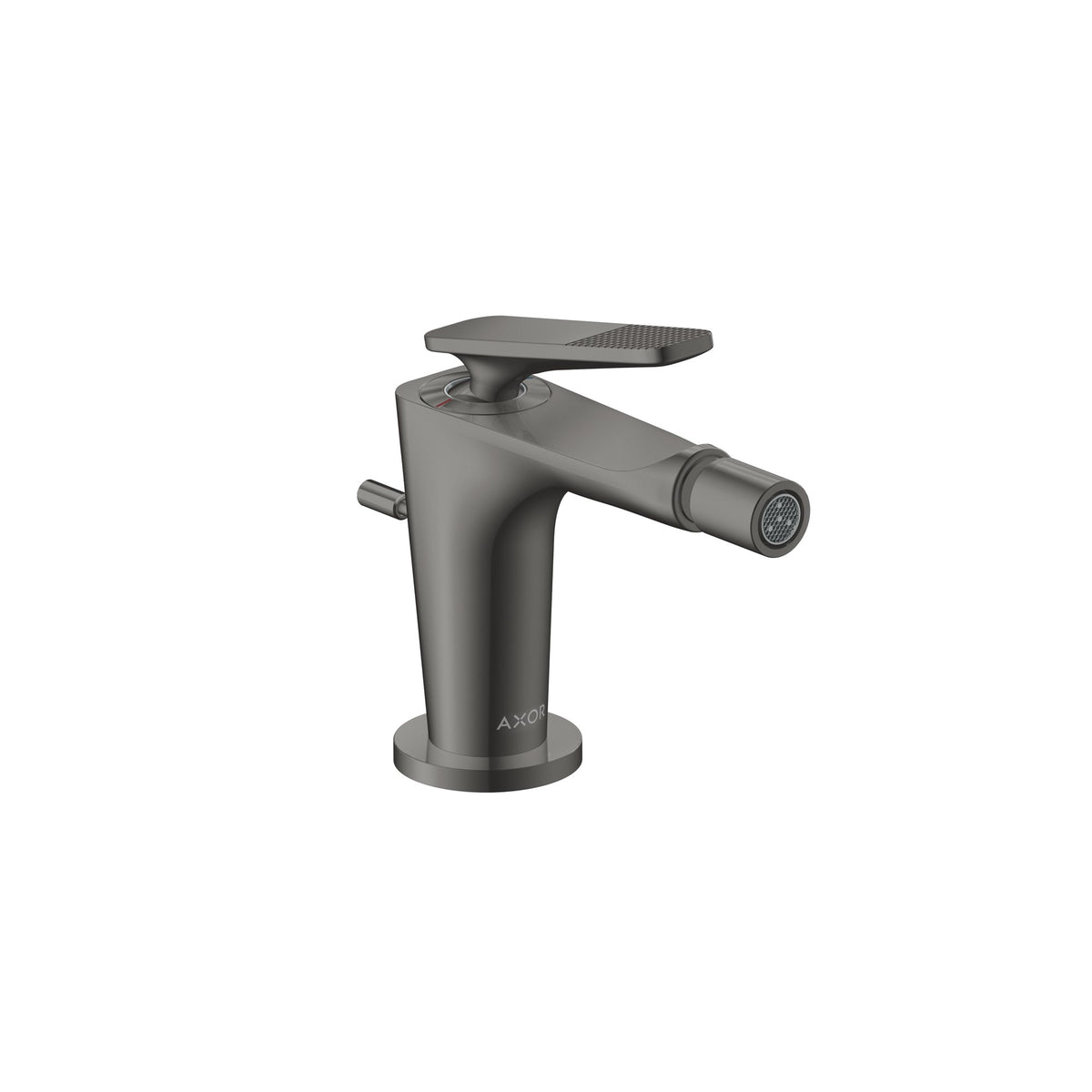 AXOR-Citterio-C-Single-lever-bidet-mixer-with-pop-up-waste-set-cubic-cut-Polished-Black-Chrome-49211330