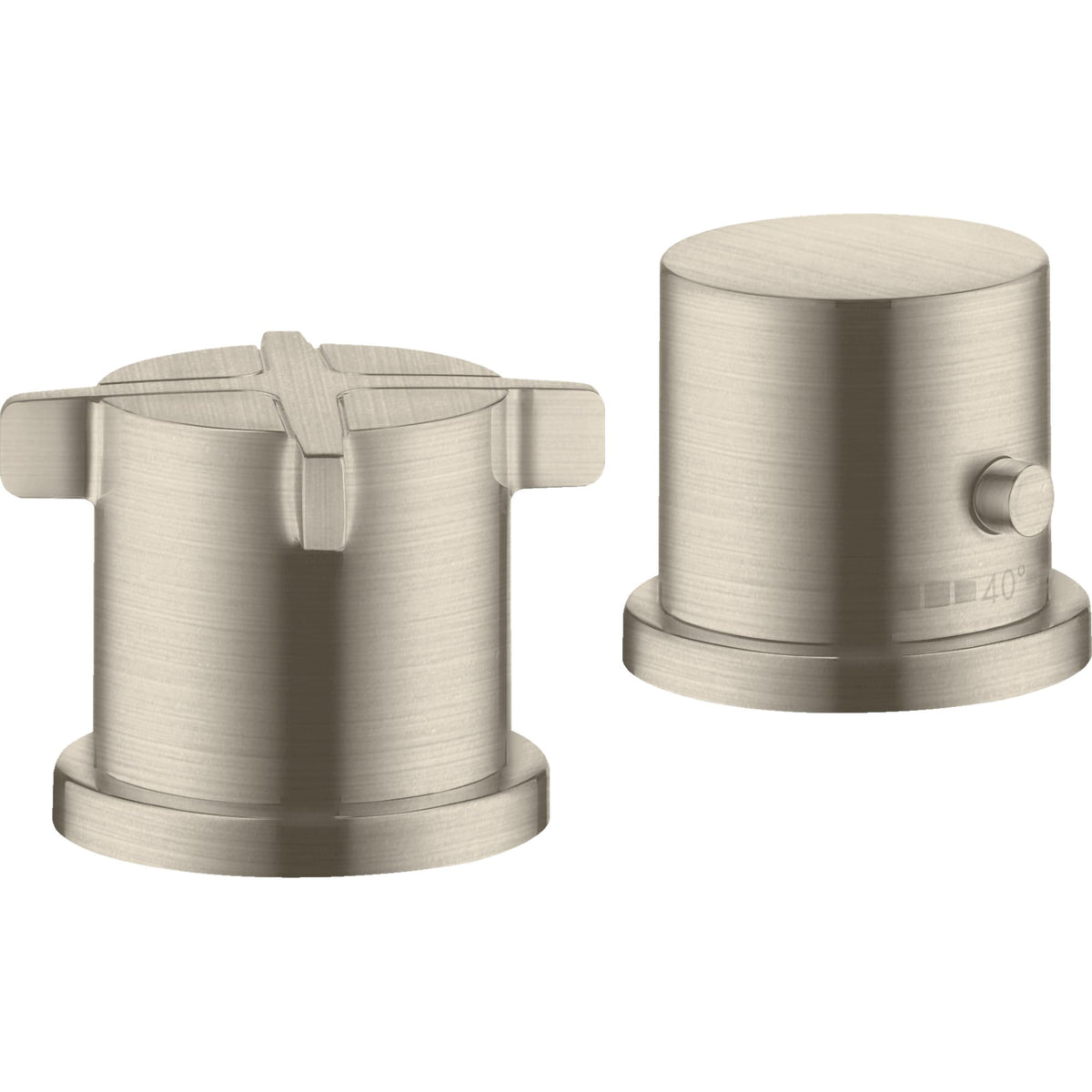 AXOR-Citterio-E-2-hole-rim-mounted-thermostatic-bath-mixer-Brushed-Nickel-36412820
