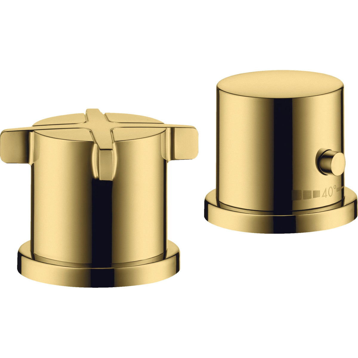 AXOR-Citterio-E-2-hole-rim-mounted-thermostatic-bath-mixer-Polished-Gold-Optic-36412990