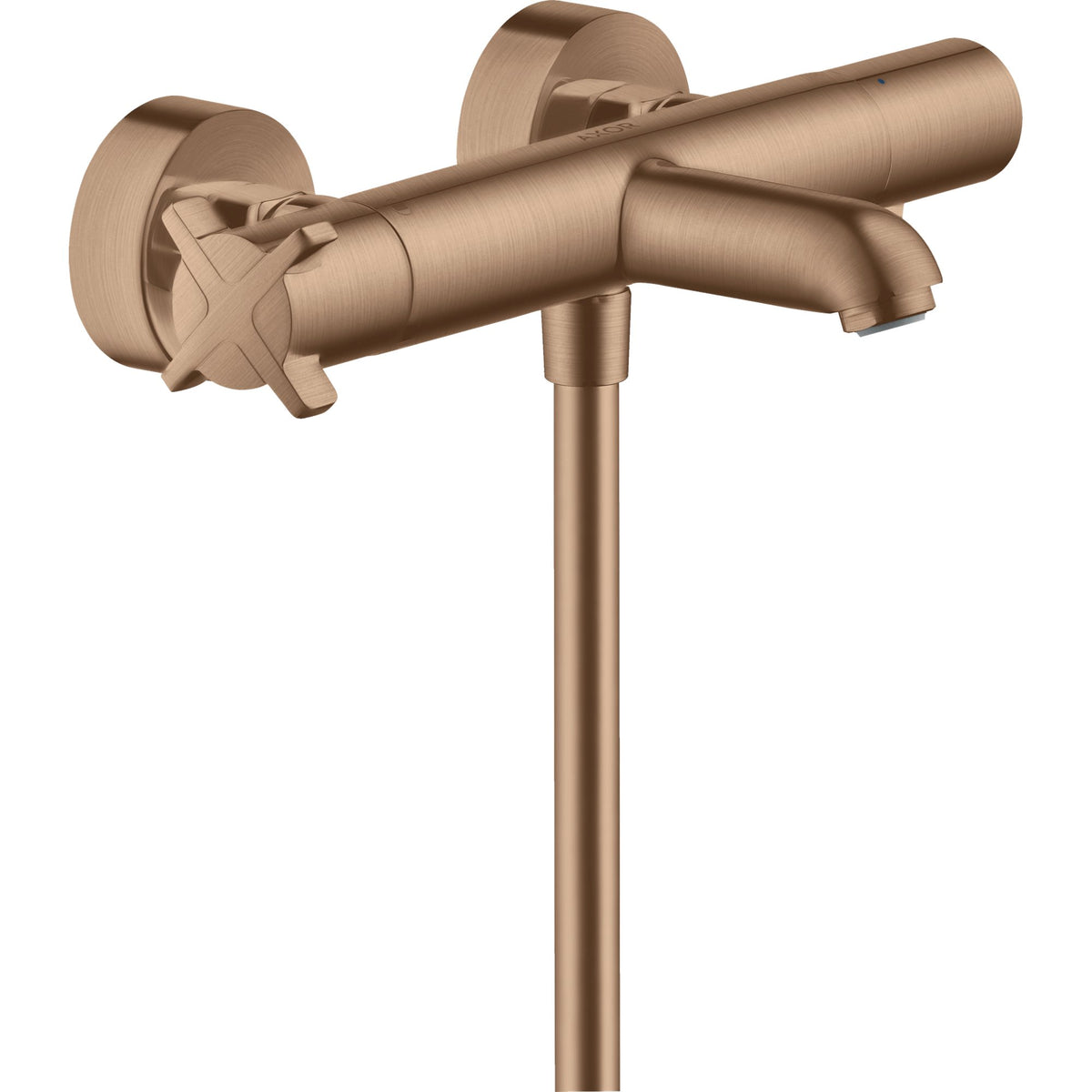 AXOR-Citterio-E-Bath-thermostat-for-exposed-installation-Brushed-Red-Gold-36140310