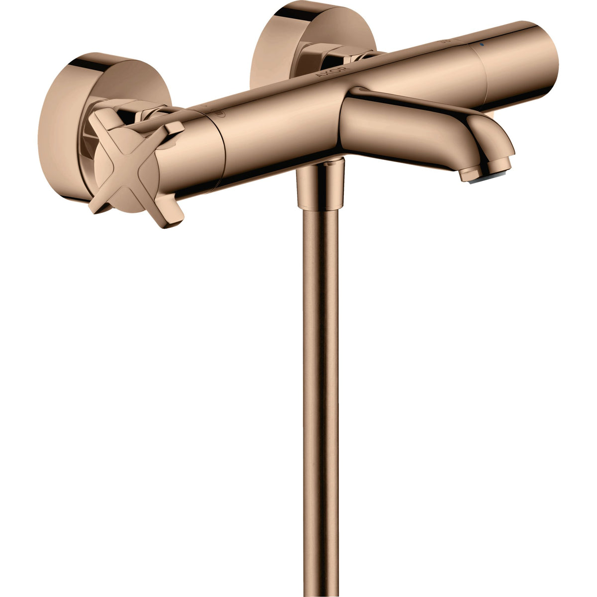 AXOR-Citterio-E-Bath-thermostat-for-exposed-installation-Polished-Red-Gold-36140300
