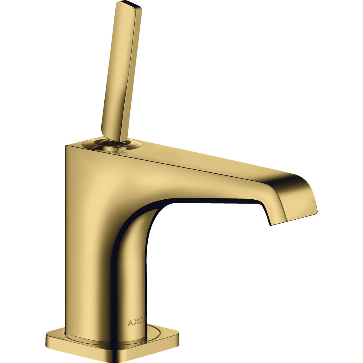 AXOR-Citterio-E-Pillar-tap-90-with-pin-handle-without-waste-set-Polished-Gold-Optic-36105990
