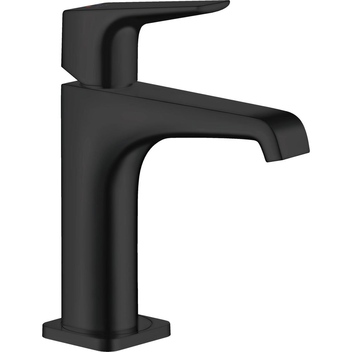 AXOR-Citterio-E-Single-lever-basin-mixer-130-with-lever-handle-and-waste-set-Matt-Black-36111670