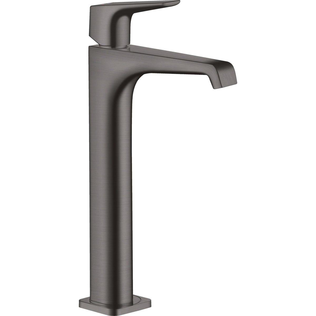 AXOR-Citterio-E-Single-lever-basin-mixer-250-with-lever-handle-for-wash-bowls-with-waste-set-Brushed-Black-Chrome-36113340