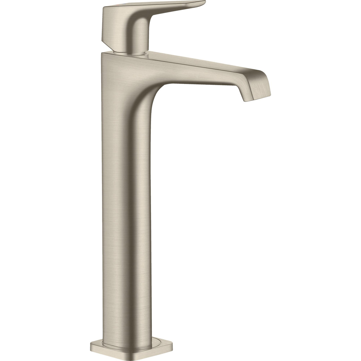 AXOR-Citterio-E-Single-lever-basin-mixer-250-with-lever-handle-for-wash-bowls-with-waste-set-Brushed-Nickel-36113820