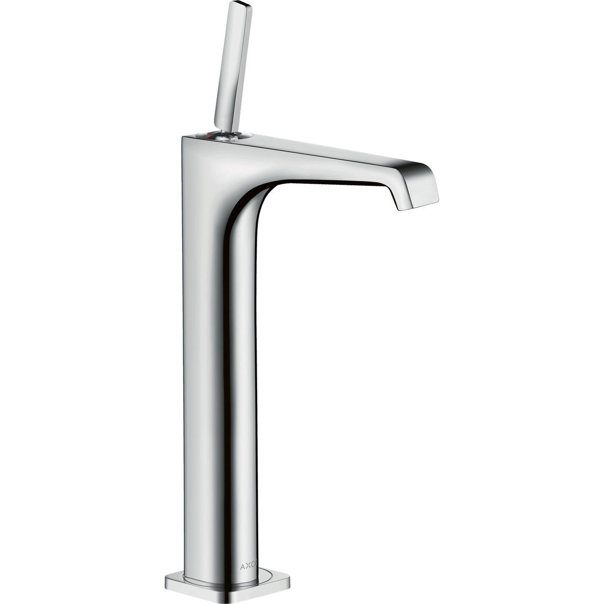 AXOR-Citterio-E-Single-lever-basin-mixer-250-with-pin-handle-for-wash-bowls-with-waste-set-Chrome-36104000
