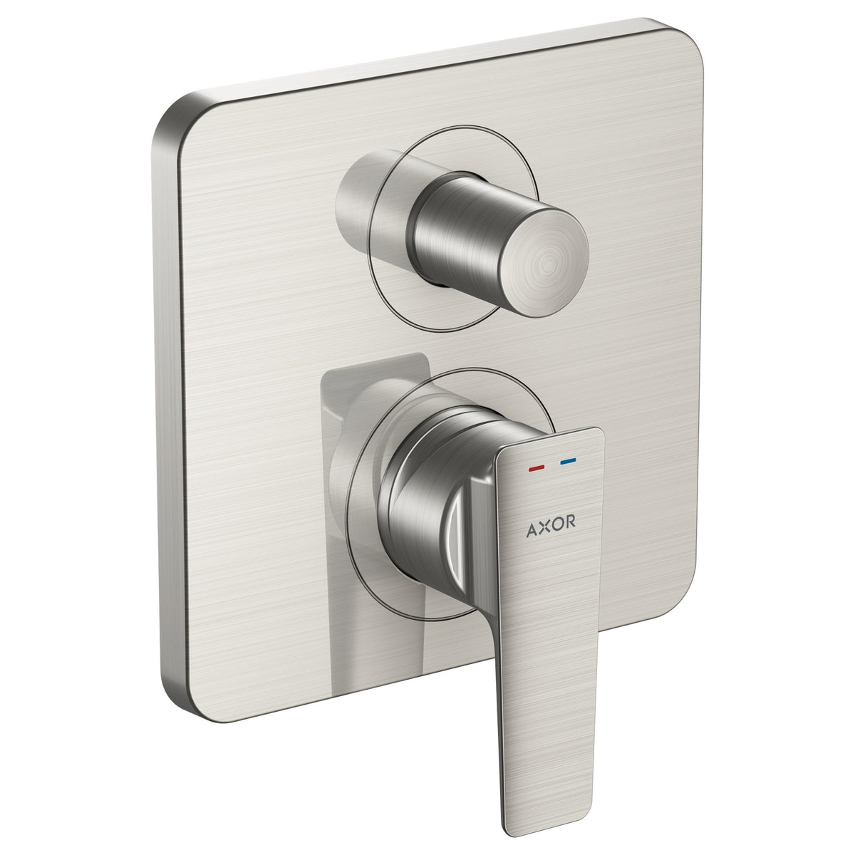 AXOR-Citterio-E-Single-lever-bath-mixer-for-concealed-installation-with-integrated-security-combination-according-to-EN1717-Stainless-Steel-Optic-36457800