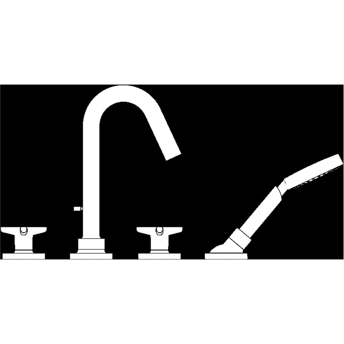 AXOR-Citterio-M-4-hole-rim-mounted-bath-mixer-with-star-handles-and-escutcheons-34446-technical-03