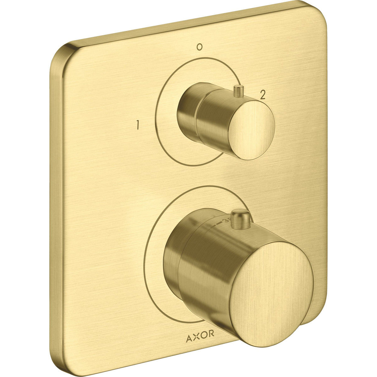 AXOR-Citterio-M-Thermostat-for-concealed-installation-with-shut-off-diverter-valve-Brushed-Brass-34725950