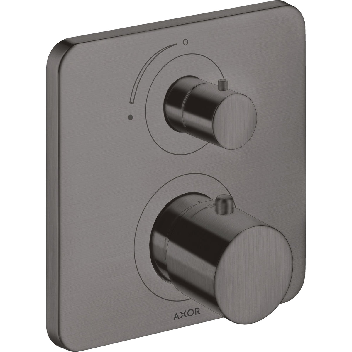AXOR-Citterio-M-Thermostat-for-concealed-installation-with-shut-off-valve-Brushed-Black-Chrome-34705340