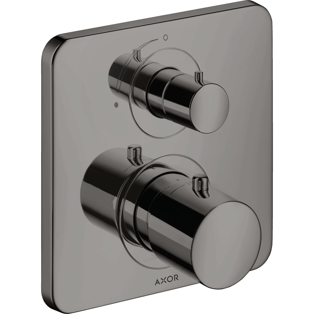 AXOR-Citterio-M-Thermostat-for-concealed-installation-with-shut-off-valve-Polished-Black-Chrome-34705330