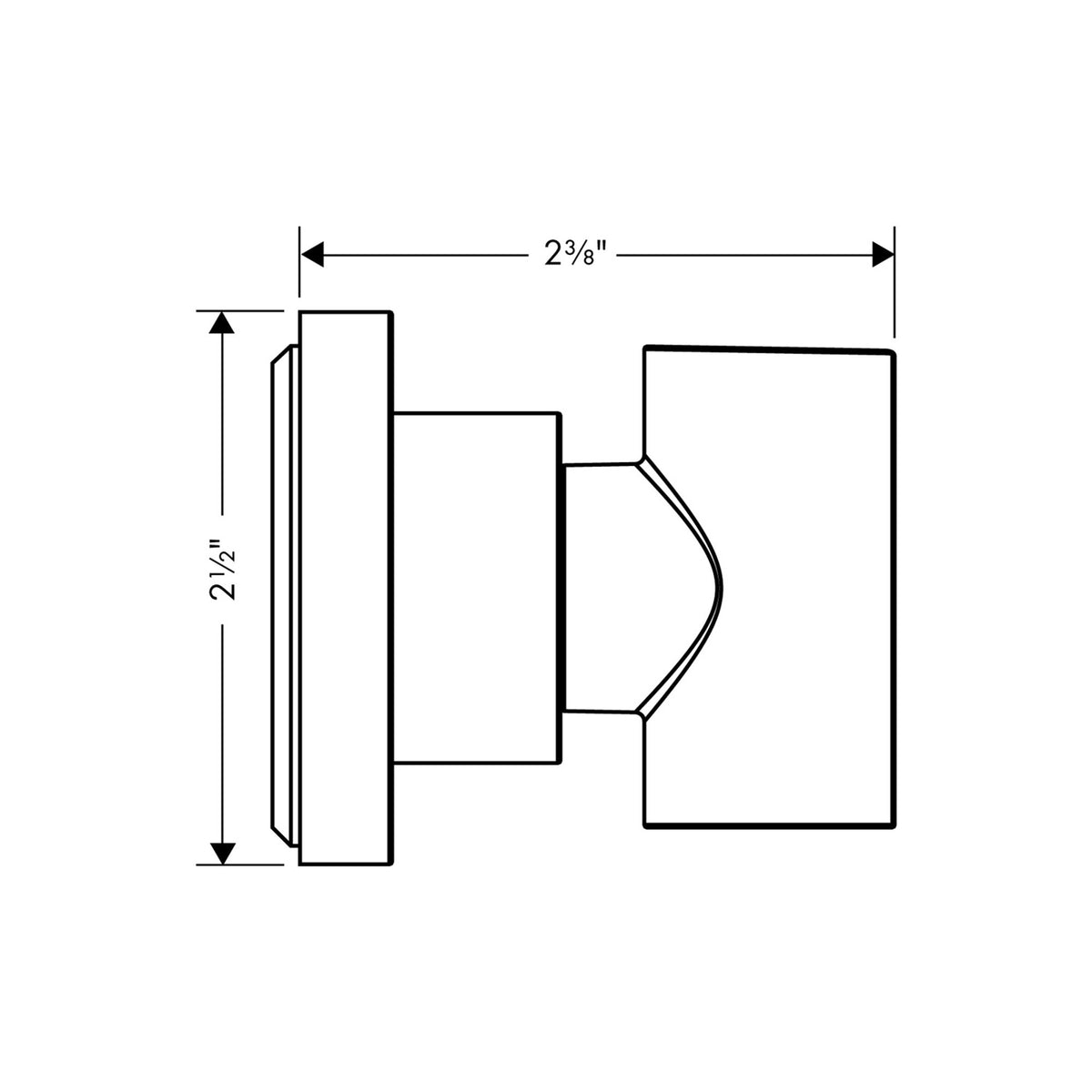 AXOR-Citterio-Shower-holder-round-39525-technical-03