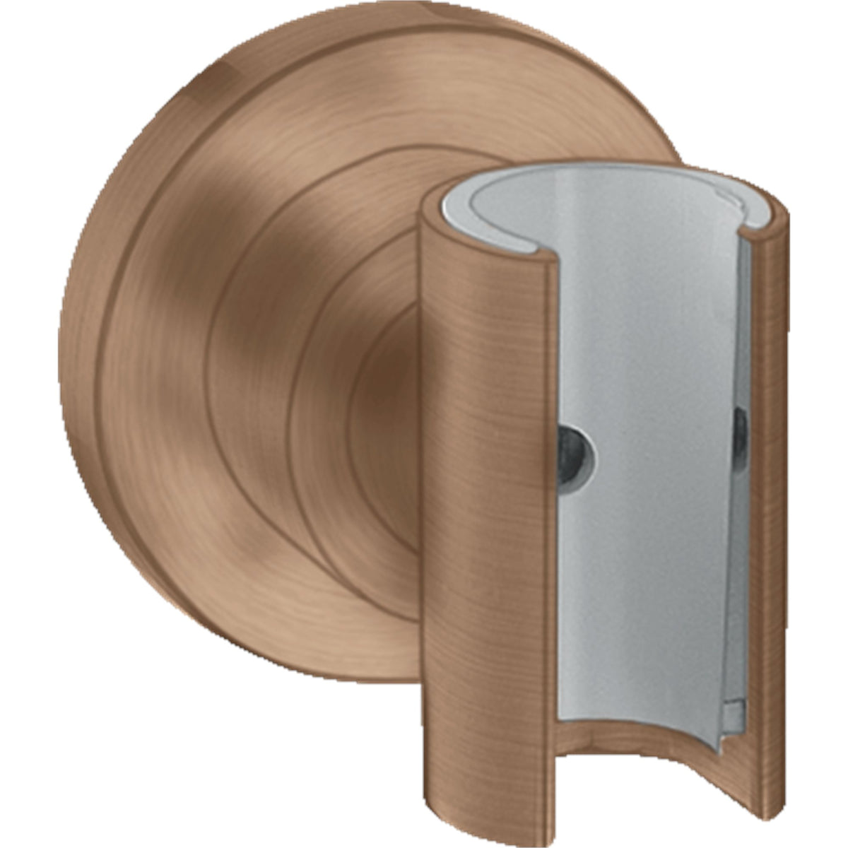 AXOR-Citterio-Shower-holder-round-Brushed-Red-Gold-39525310