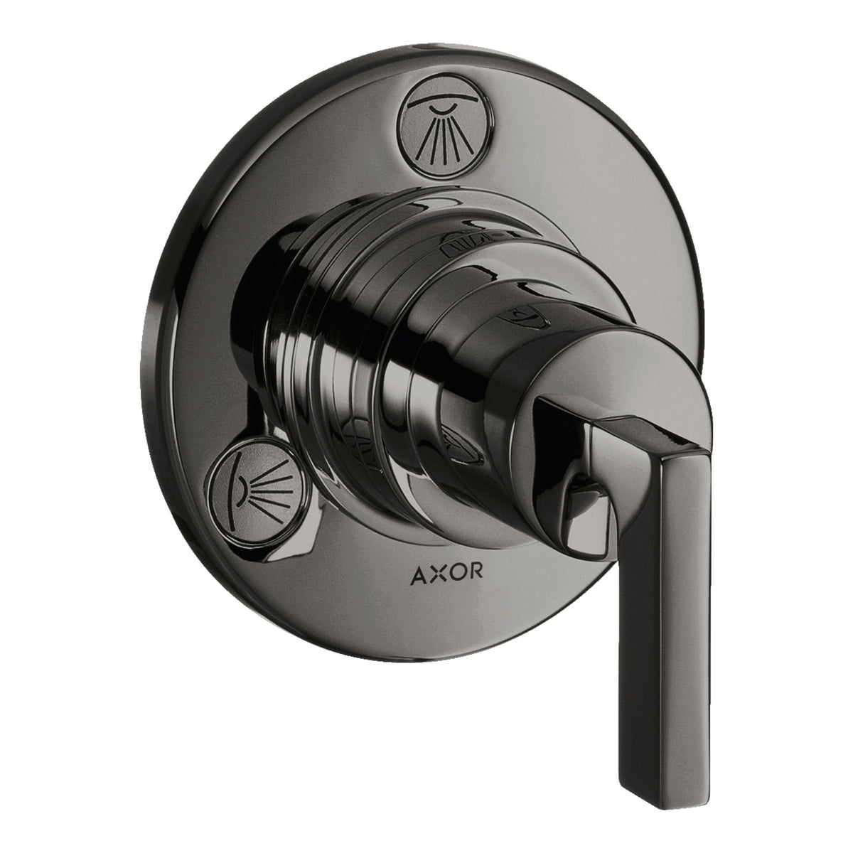 AXOR Citterio Shut off  diverter valve Trio  Quattro for concealed installation with lever handle 39920 39920330.jpg