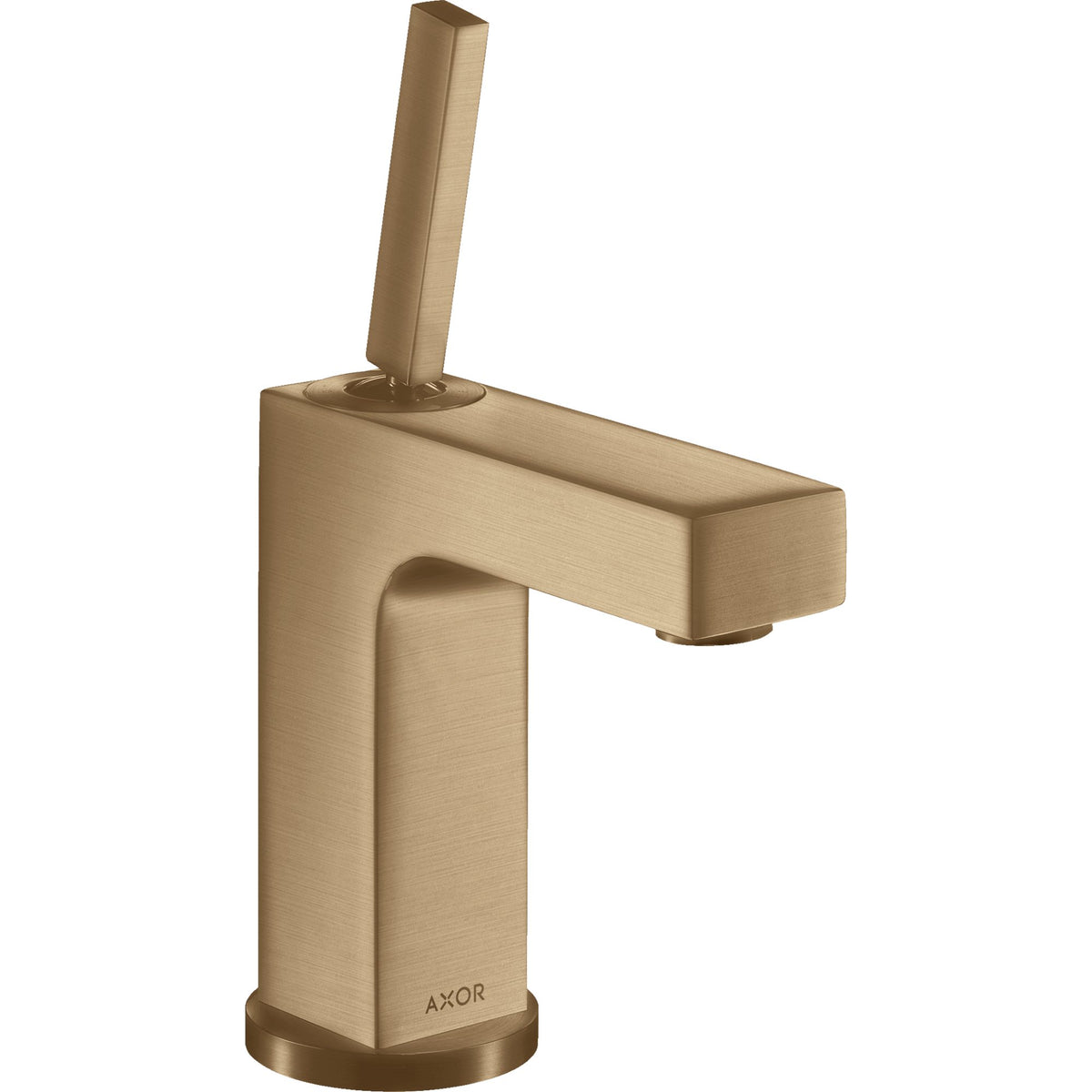 AXOR-Citterio-Single-lever-basin-mixer-110-with-pin-handle-and-waste-set-Brushed-Bronze-39018140