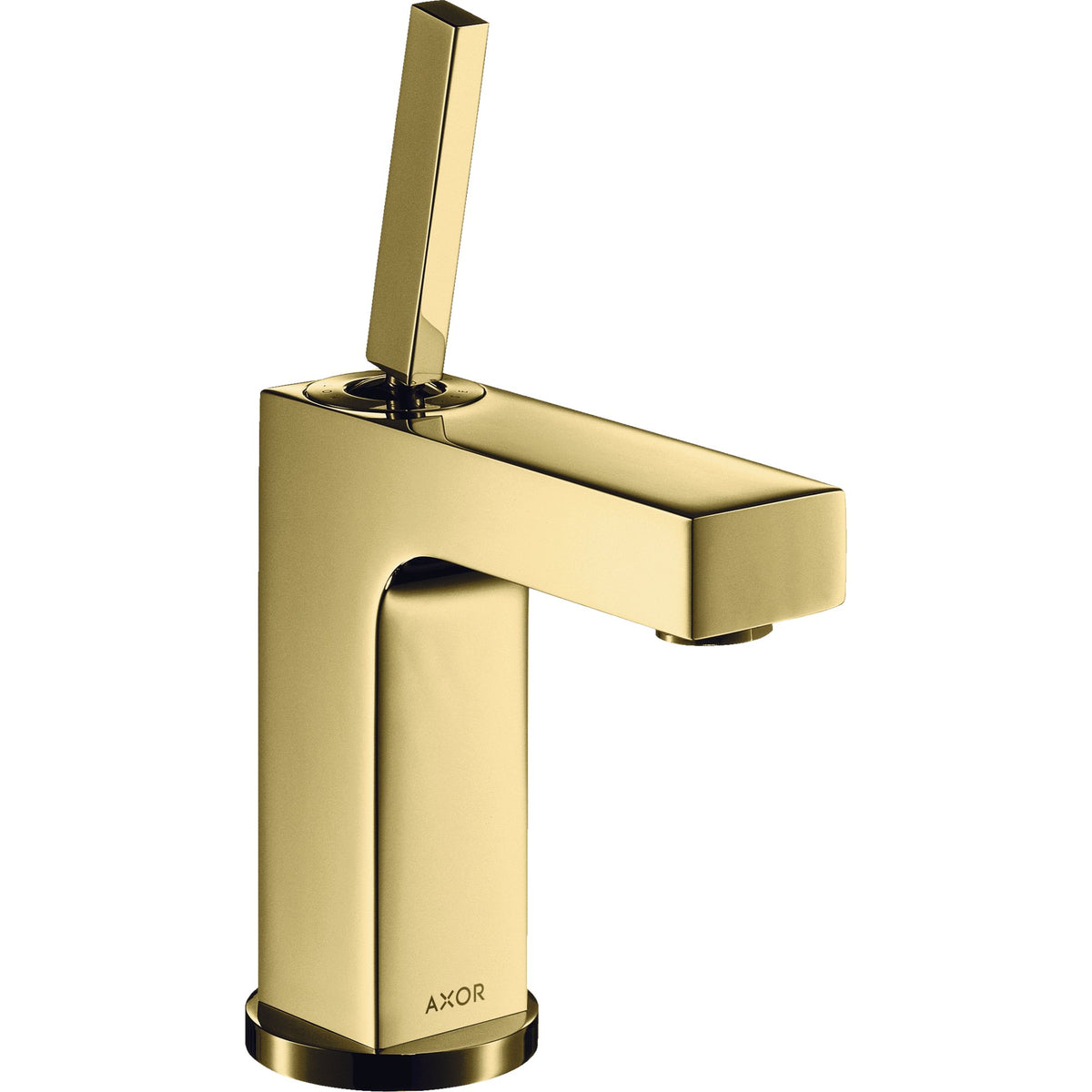 AXOR-Citterio-Single-lever-basin-mixer-110-with-pin-handle-and-waste-set-Polished-Brass-39018930