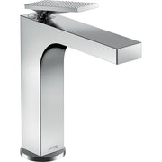 AXOR-Citterio-Single-lever-basin-mixer-160-with-lever-handle-and-waste-set-rhombic-cut-Chrome-39081000