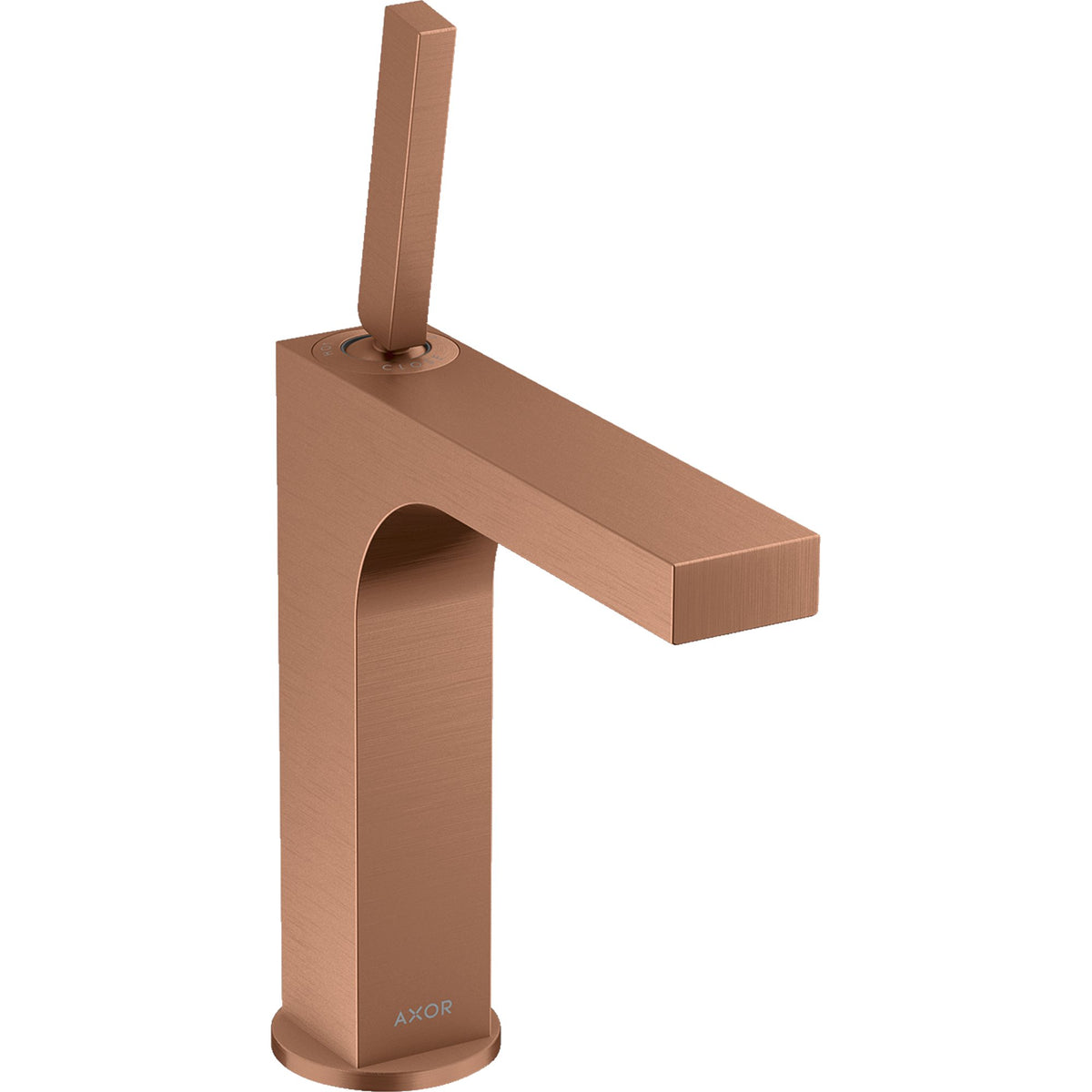 AXOR-Citterio-Single-lever-basin-mixer-160-with-pin-handle-and-waste-set-Brushed-Red-Gold-39032310