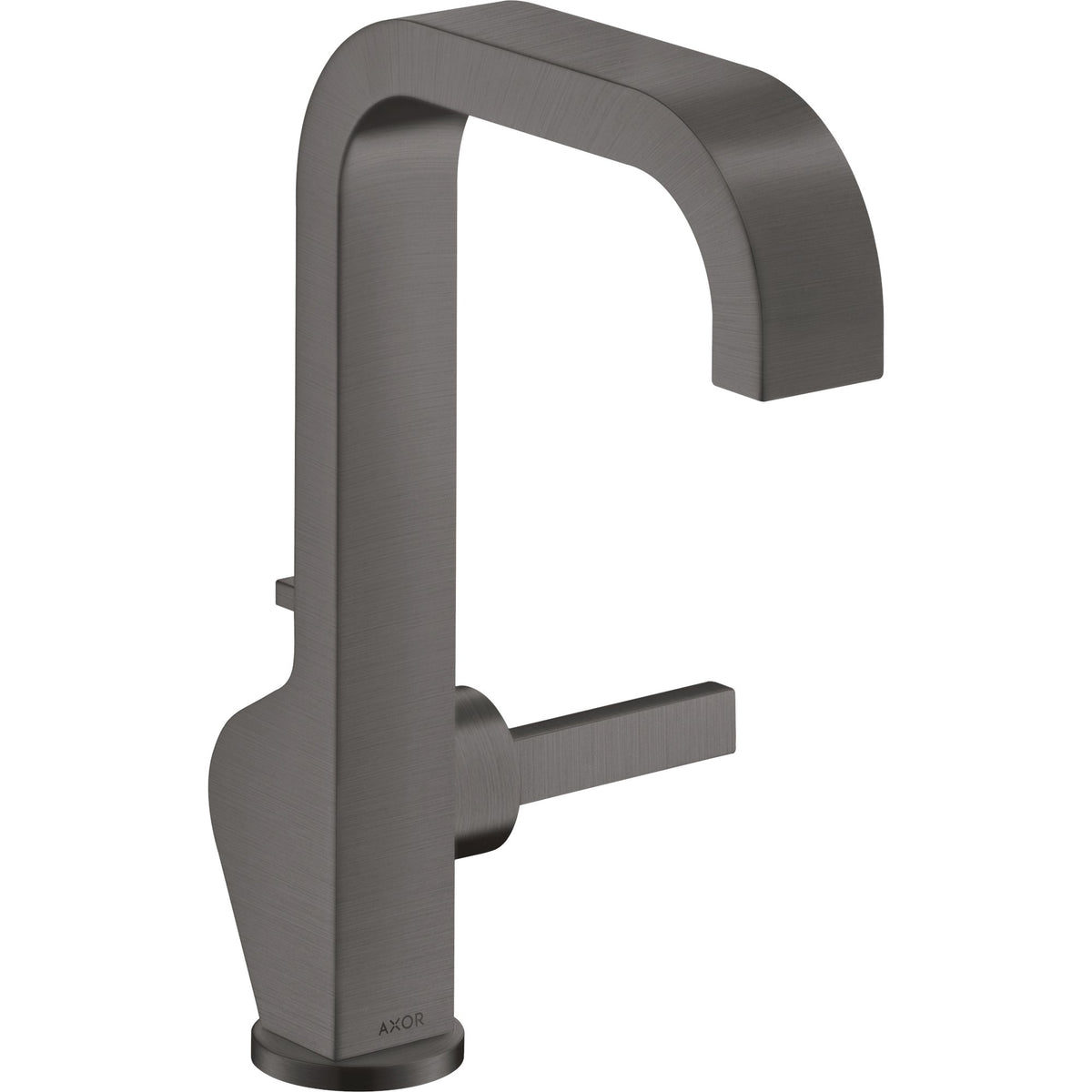 AXOR-Citterio-Single-lever-basin-mixer-190-with-pin-handle-and-pop-up-waste-set-Brushed-Black-Chrome-39034340