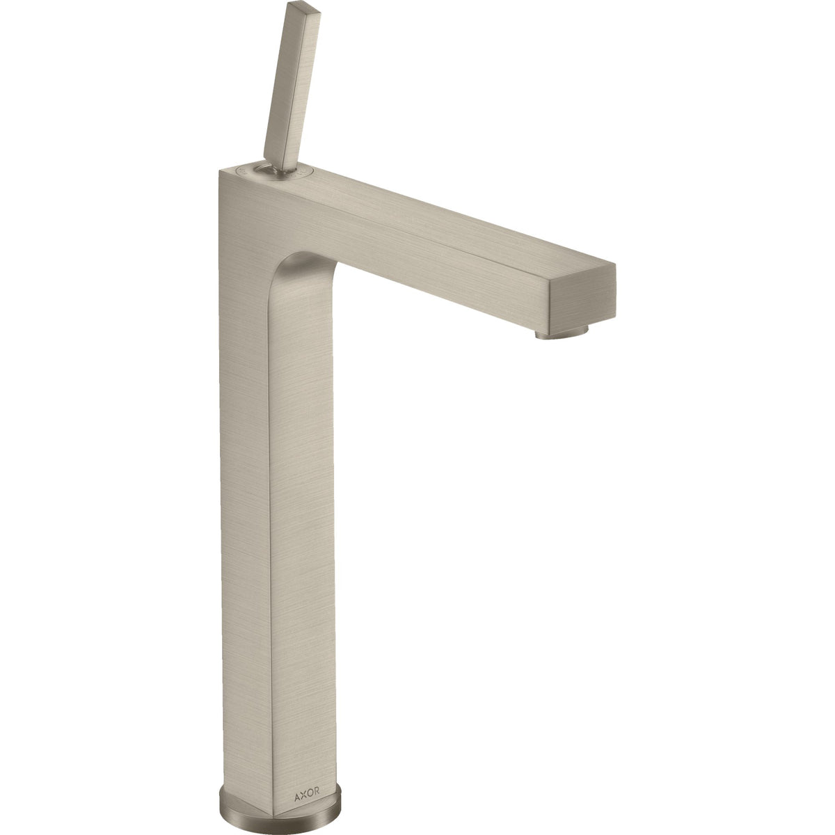 AXOR-Citterio-Single-lever-basin-mixer-280-with-pin-handle-for-wash-bowls-with-pop-up-waste-set-Brushed-Nickel-39020820