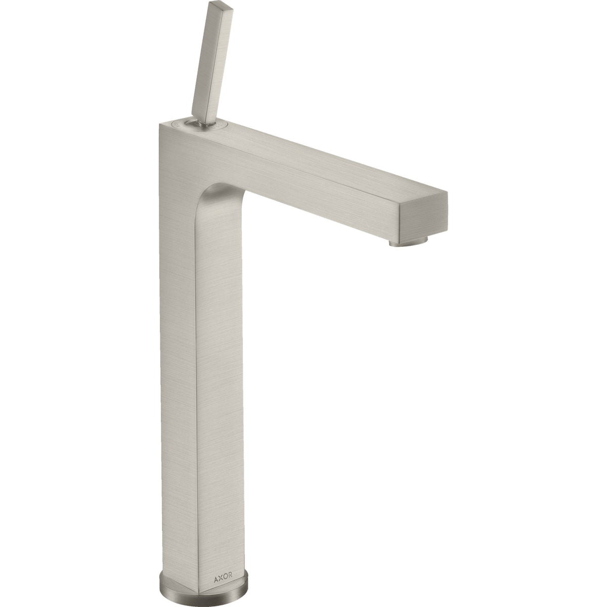 AXOR-Citterio-Single-lever-basin-mixer-280-with-pin-handle-for-wash-bowls-with-pop-up-waste-set-Stainless-Steel-Optic-39020800