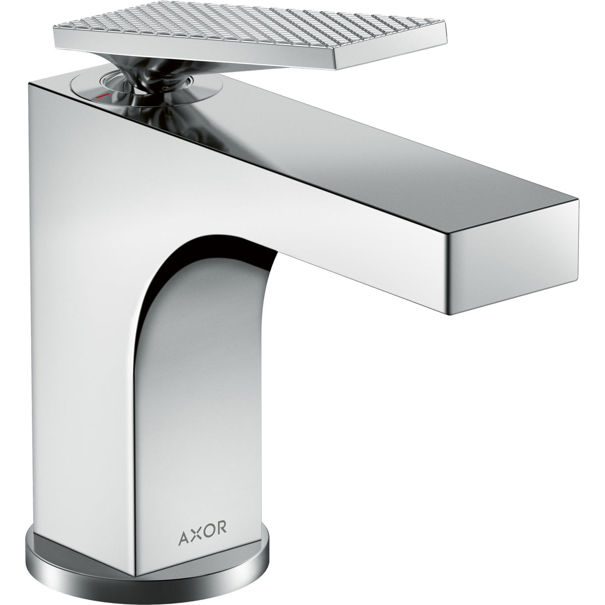 AXOR-Citterio-Single-lever-basin-mixer-90-with-lever-handle-for-hand-wash-basins-with-pop-up-waste-set-rhombic-cut-Chrome-39001000