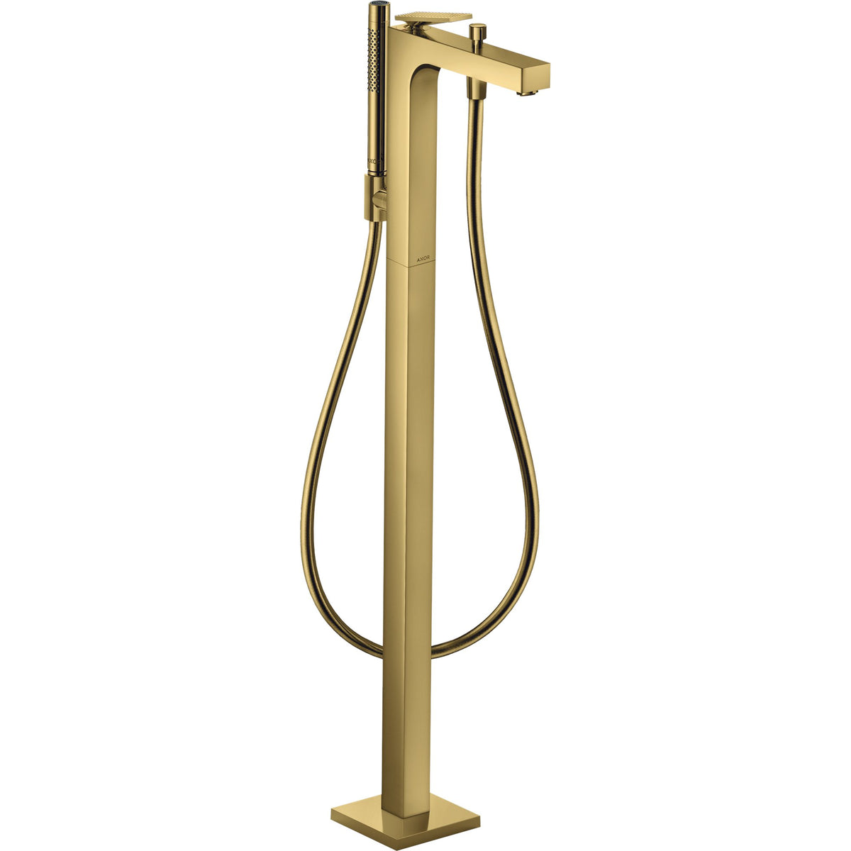 AXOR-Citterio-Single-lever-bath-mixer-floor-standing-with-lever-handle-rhombic-cut-Polished-Gold-Optic-39471990