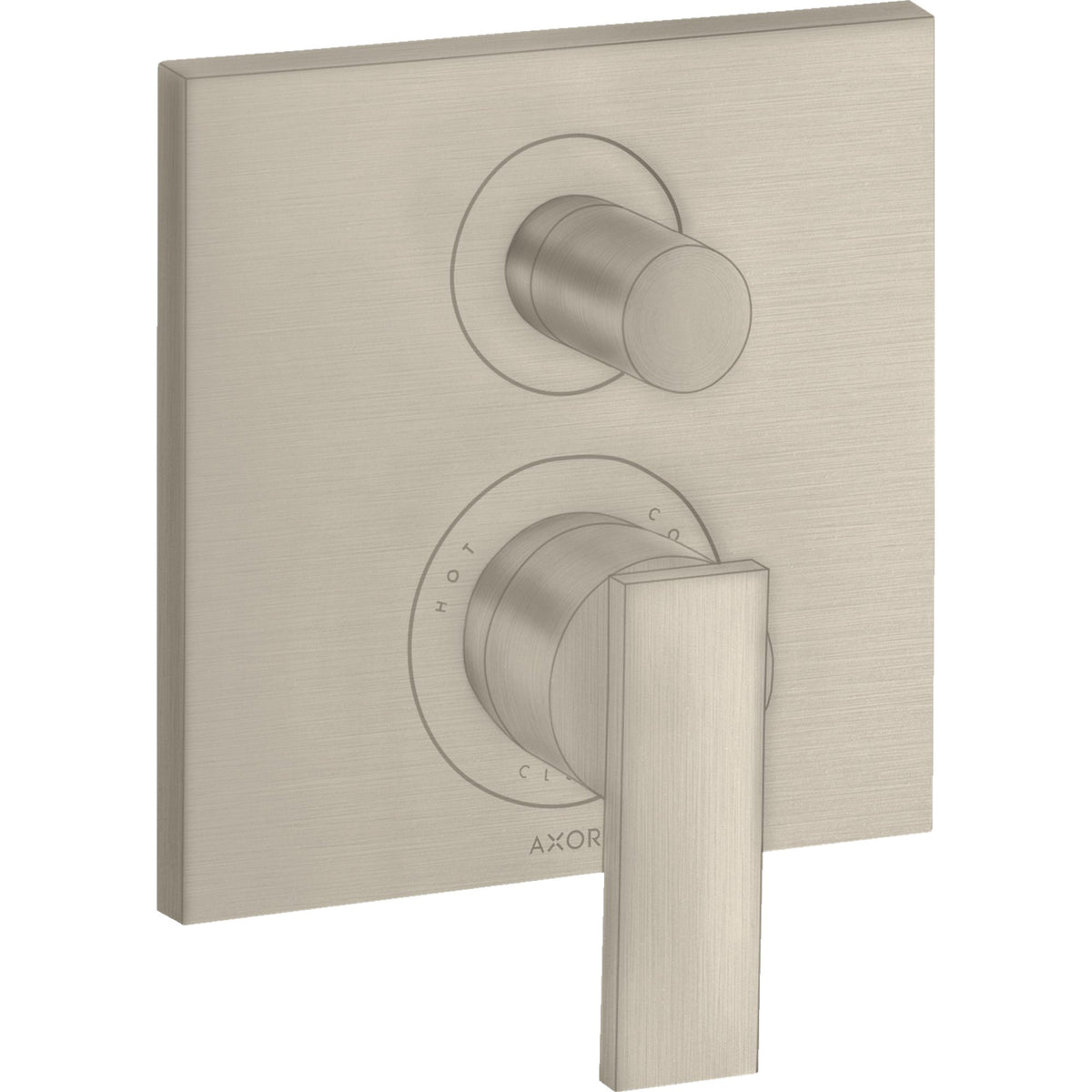AXOR-Citterio-Single-lever-bath-mixer-for-concealed-installation-with-lever-handle-and-integrated-security-combination-according-to-EN1717-Brushed-Nickel-39457820