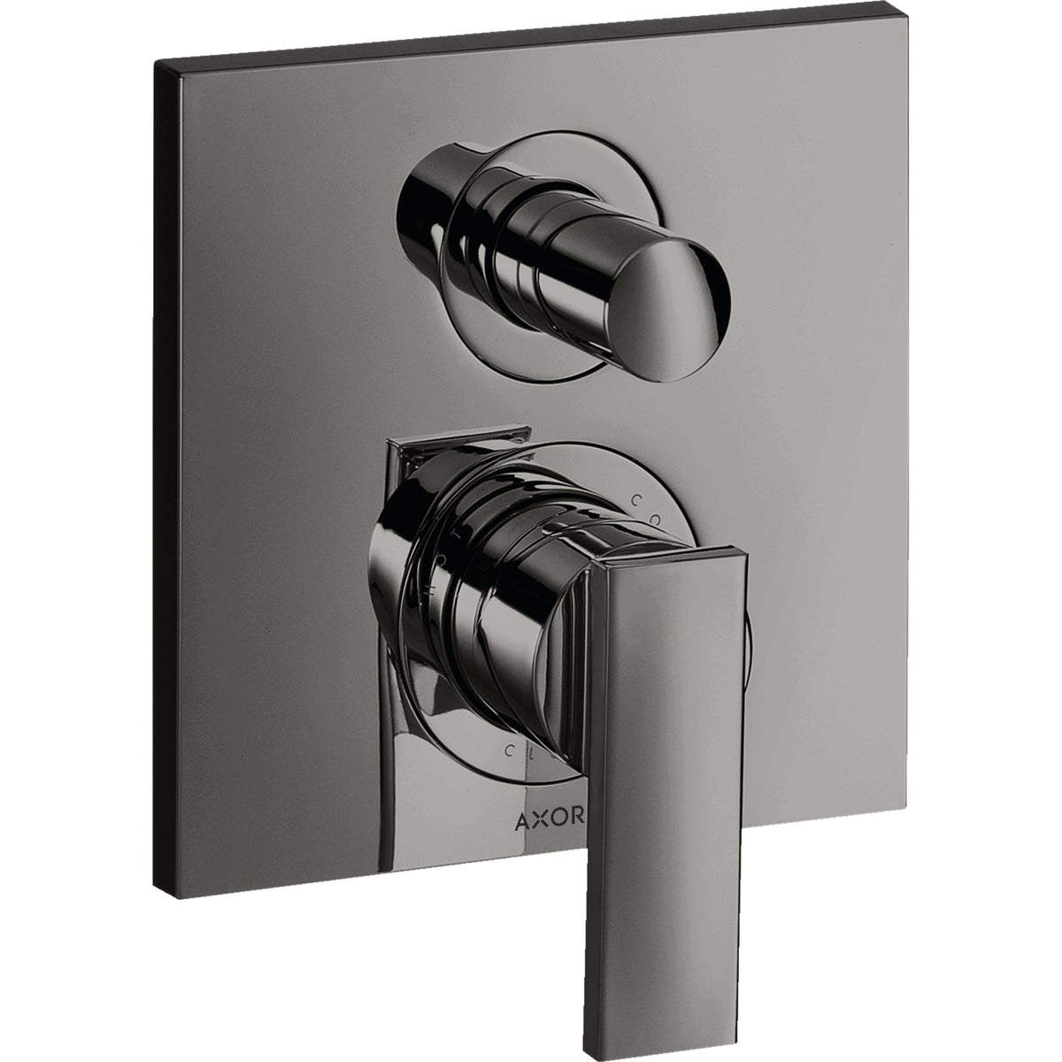 AXOR-Citterio-Single-lever-bath-mixer-for-concealed-installation-with-lever-handle-and-integrated-security-combination-according-to-EN1717-Polished-Black-Chrome-39457330