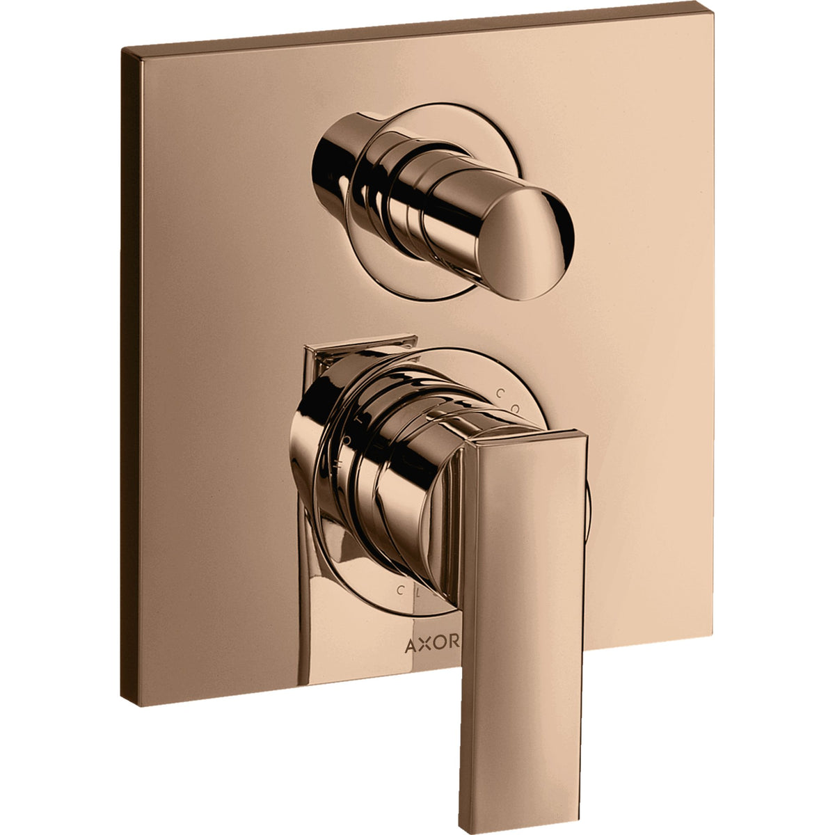 AXOR-Citterio-Single-lever-bath-mixer-for-concealed-installation-with-lever-handle-and-integrated-security-combination-according-to-EN1717-Polished-Red-Gold-39457300