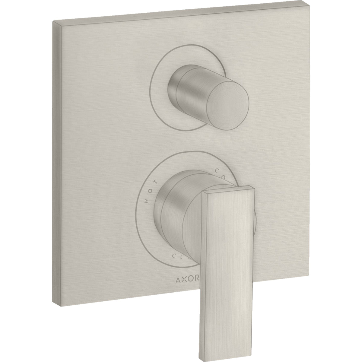 AXOR-Citterio-Single-lever-bath-mixer-for-concealed-installation-with-lever-handle-and-integrated-security-combination-according-to-EN1717-Stainless-Steel-Optic-39457800