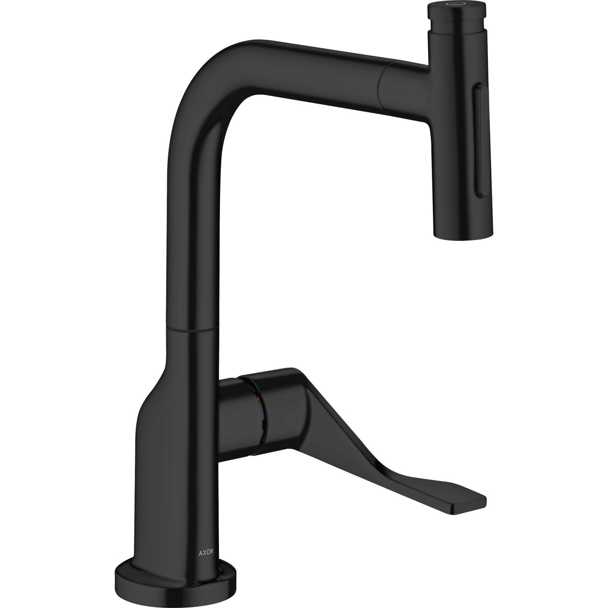 AXOR-Citterio-Single-lever-kitchen-mixer-Select-230-2jet-with-pull-out-spray-Matt-Black-39863670