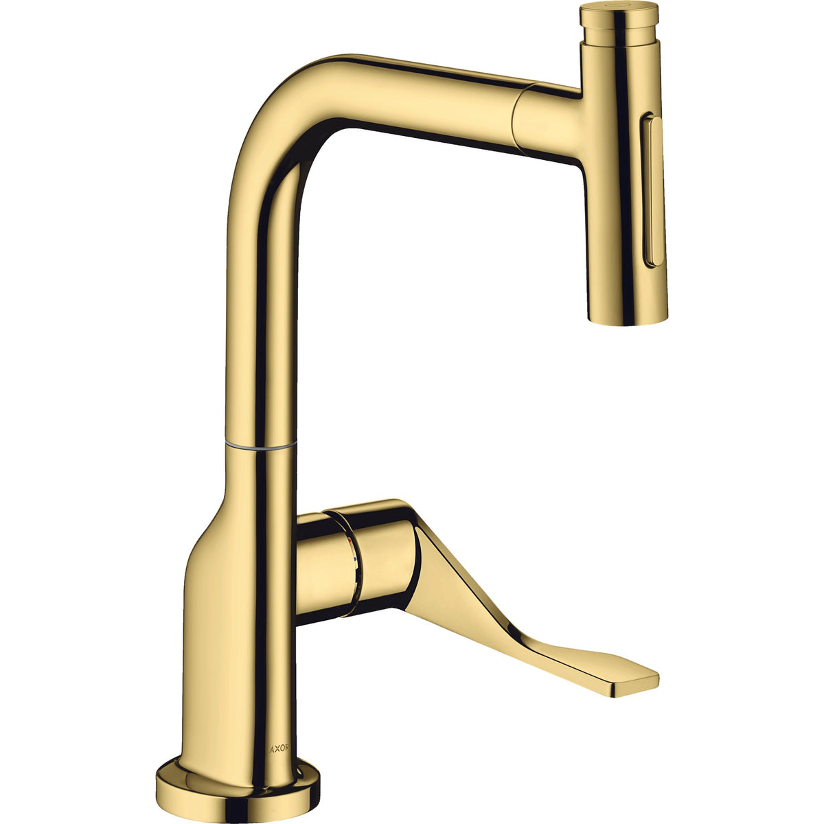 AXOR-Citterio-Single-lever-kitchen-mixer-Select-230-2jet-with-pull-out-spray-and-sBox-Polished-Gold-Optic-39862990