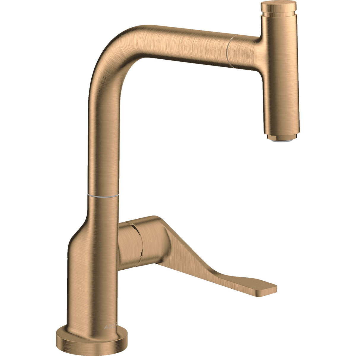 AXOR-Citterio-Single-lever-kitchen-mixer-Select-230-with-pull-out-spout-Brushed-Bronze-39861140