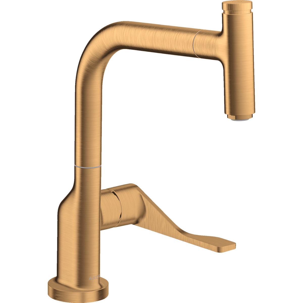 AXOR-Citterio-Single-lever-kitchen-mixer-Select-230-with-pull-out-spout-Brushed-Gold-Optic-39861250