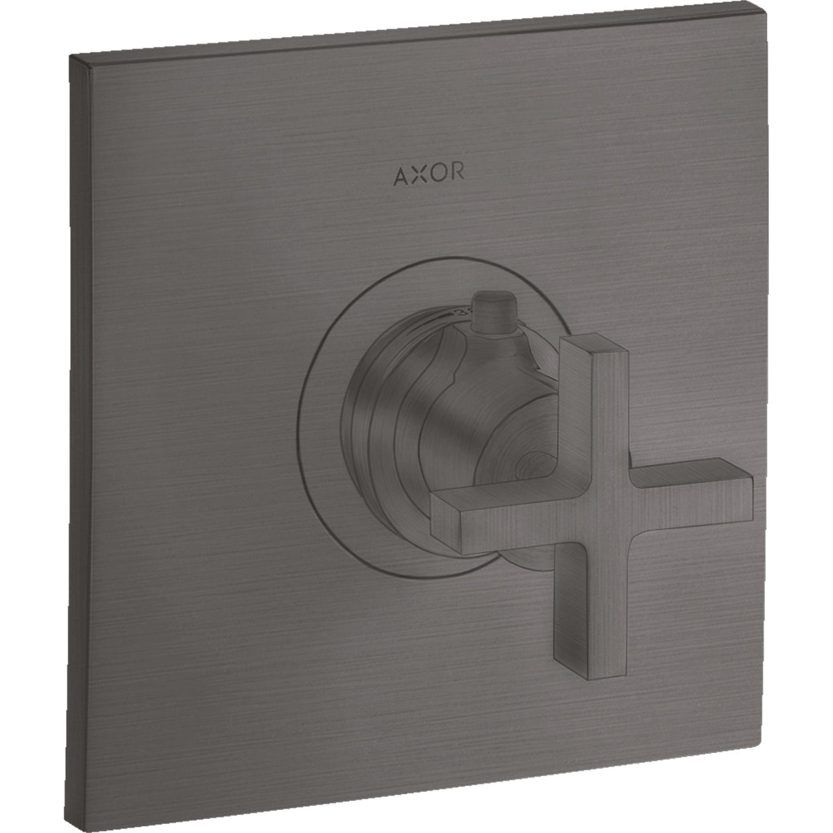 AXOR-Citterio-Thermostat-HighFlow-for-concealed-installation-with-cross-handle-Brushed-Black-Chrome-39716340