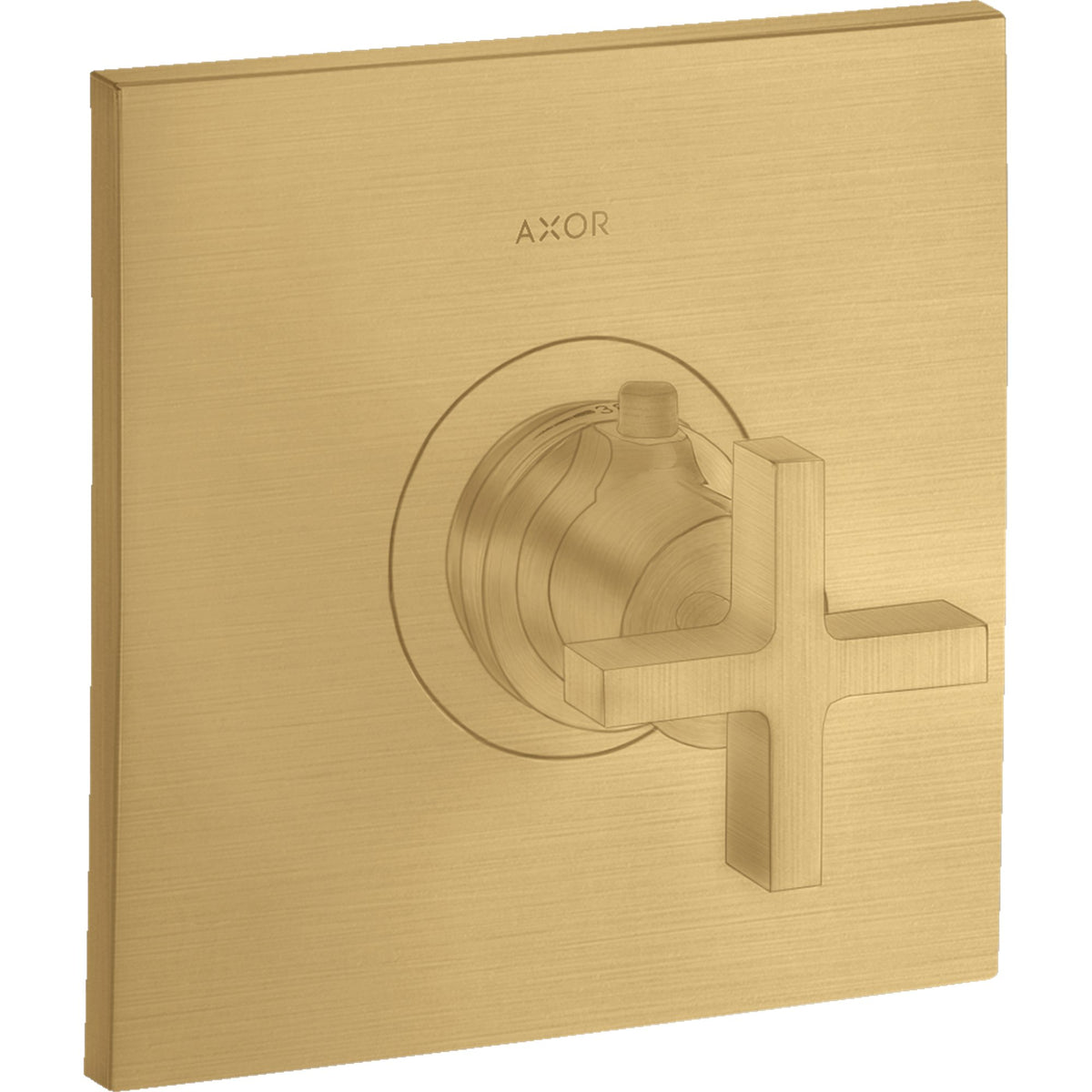 AXOR-Citterio-Thermostat-HighFlow-for-concealed-installation-with-cross-handle-Brushed-Gold-Optic-39716250