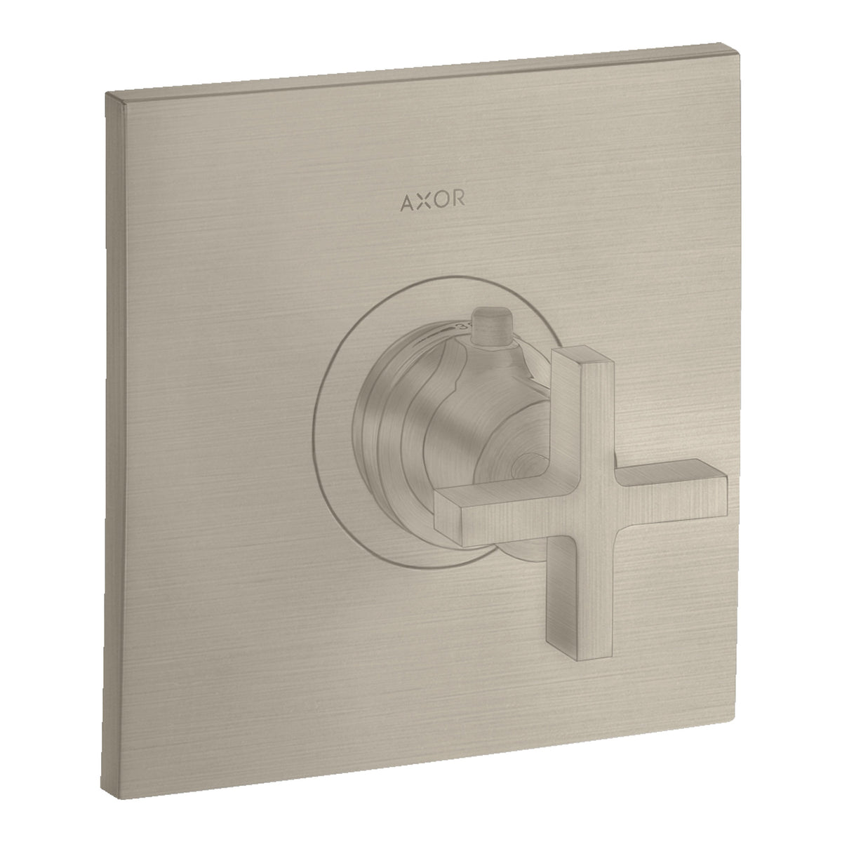AXOR-Citterio-Thermostat-HighFlow-for-concealed-installation-with-cross-handle-Brushed-Nickel-39716820
