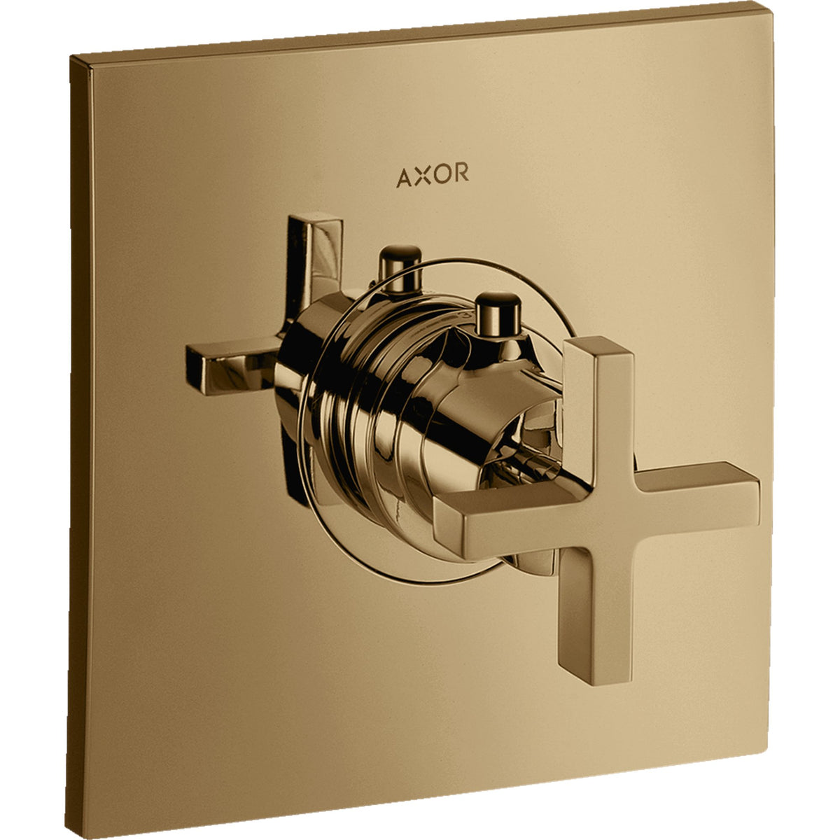 AXOR-Citterio-Thermostat-HighFlow-for-concealed-installation-with-cross-handle-Polished-Bronze-39716130