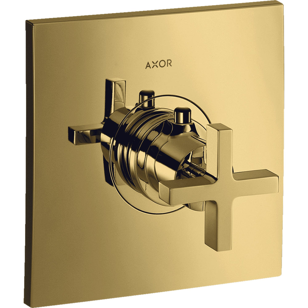 AXOR-Citterio-Thermostat-HighFlow-for-concealed-installation-with-cross-handle-Polished-Gold-Optic-39716990