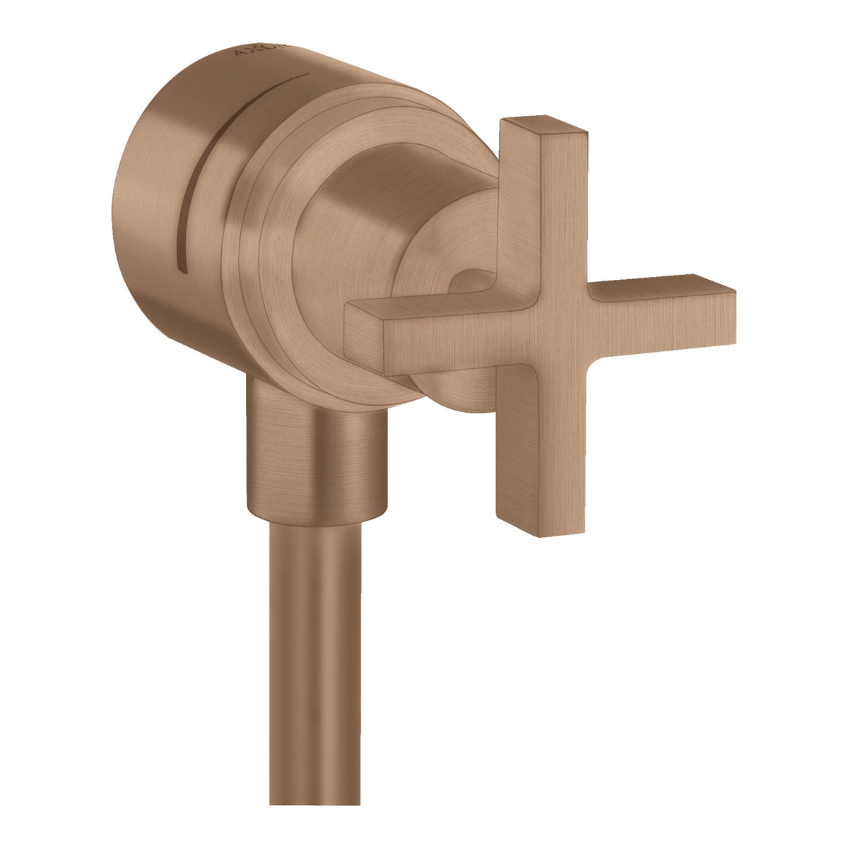 AXOR Citterio Wall outlet stop with non return valve, shut off valve and cross handle 39883 39883310.jpg