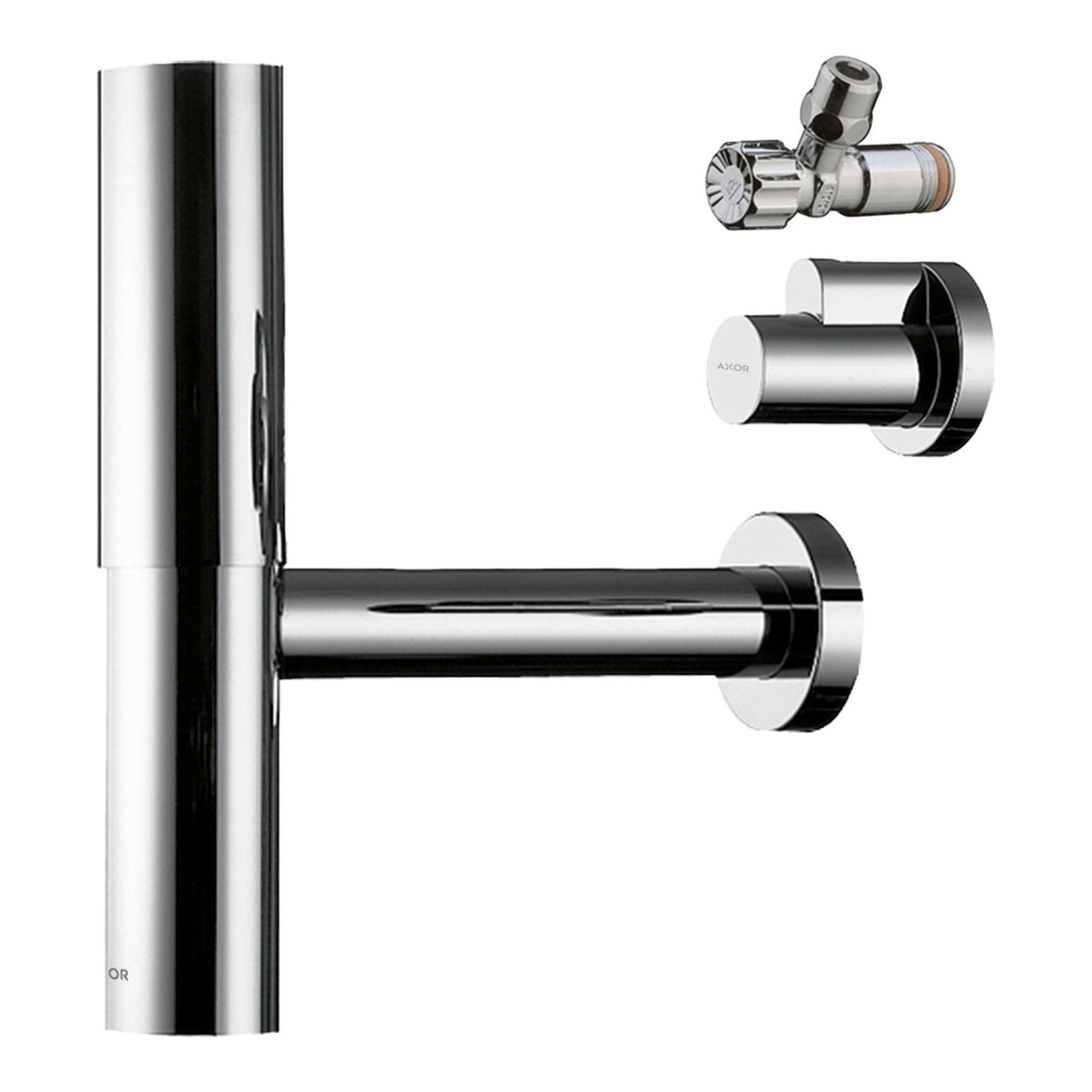 AXOR Design trap set Flowstar Brushed Brass 51304950