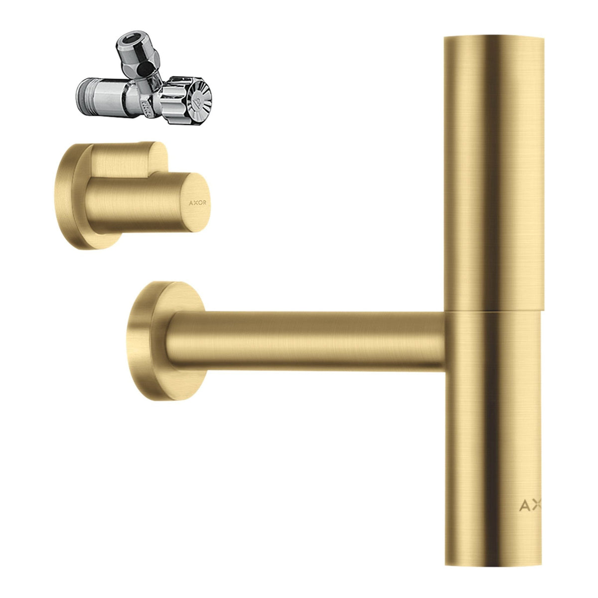 AXOR Design trap set Flowstar Brushed Gold Optic 51304250