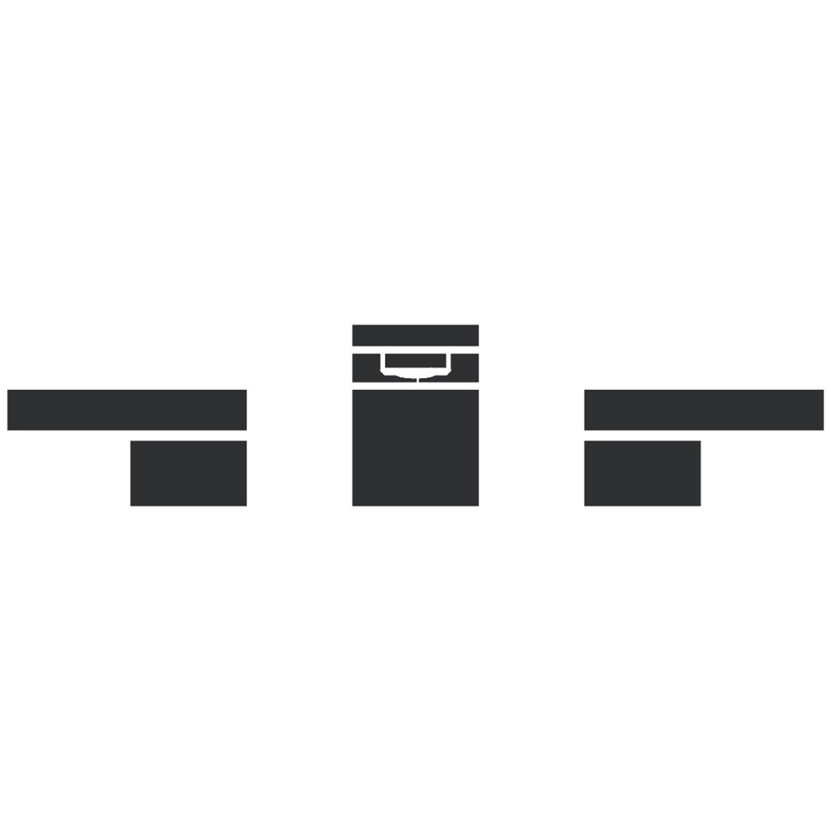 AXOR-Edge-3-hole-basin-mixer-for-concealed-installation-wall-mounted-with-spout-190-mm-and-push-open-waste-set-diamond-cut-46061-technical-03