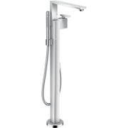 AXOR-Edge-Single-lever-bath-mixer-floor-standing-diamond-cut-Chrome-46441000