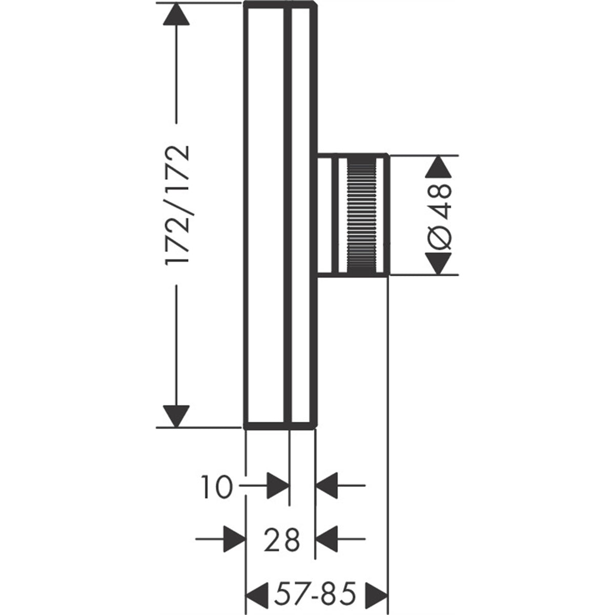 AXOR-Edge-Thermostat-HighFlow-for-concealed-installation-diamond-cut-46741-technical-01