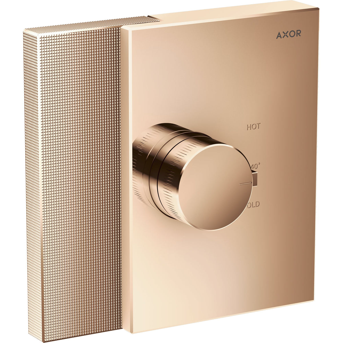 AXOR-Edge-Thermostat-HighFlow-for-concealed-installation-diamond-cut-Polished-Red-Gold-46741300