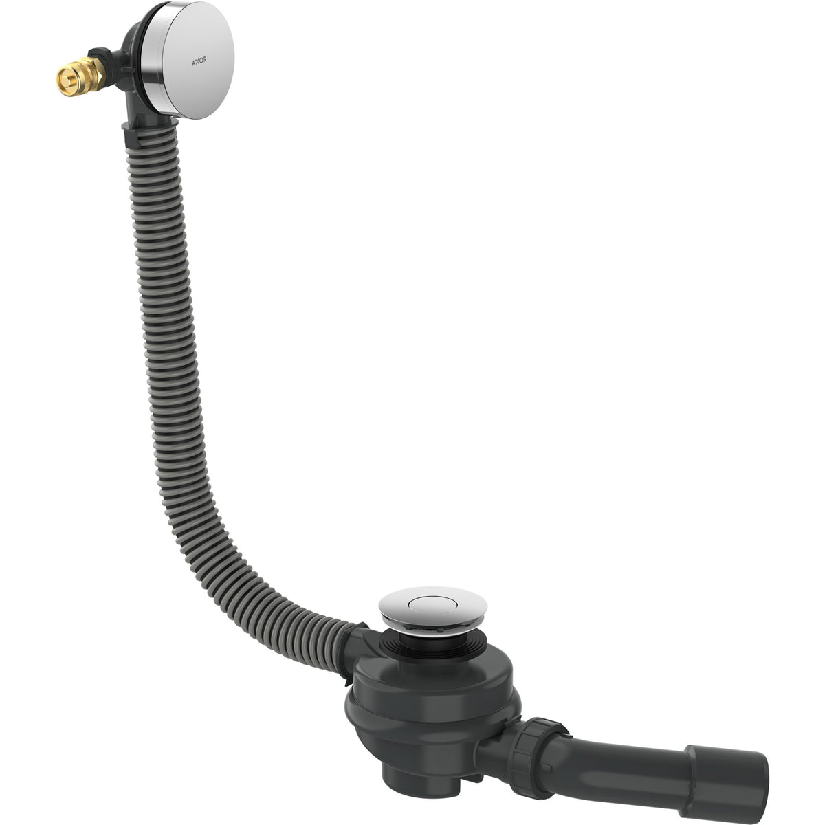 AXOR-Exafill-Complete-set-bath-filler-waste-and-overflow-set-for-bathtub-Chrome-42540000