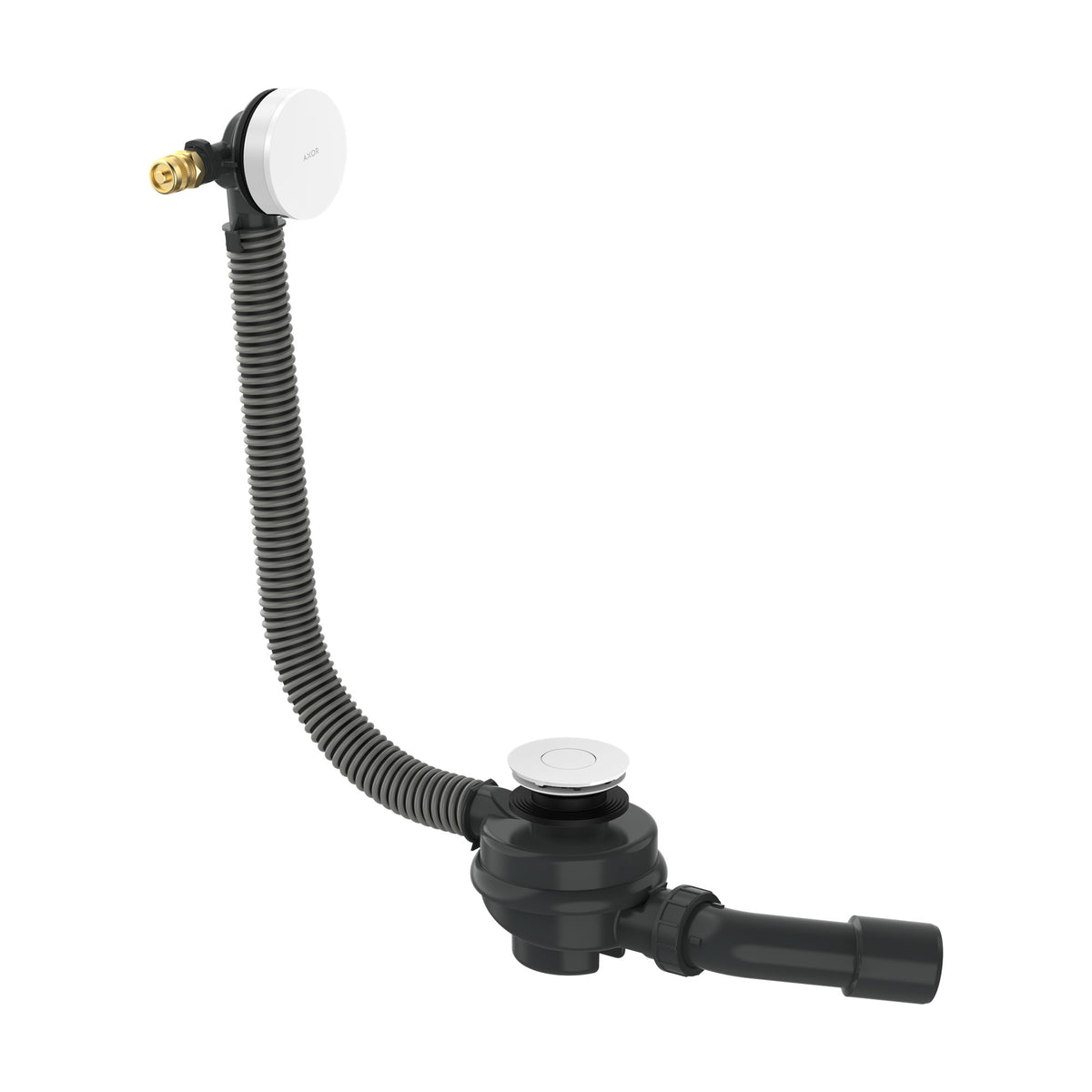 AXOR-Exafill-Complete-set-bath-filler-waste-and-overflow-set-for-bathtub-Matt-White-42540700