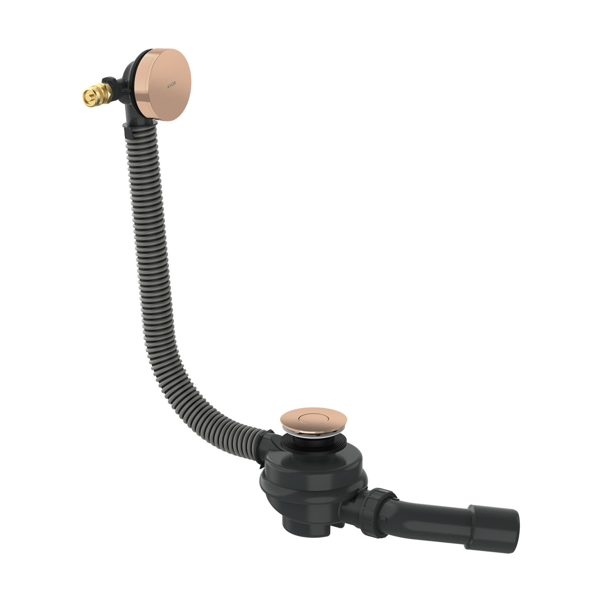 AXOR-Exafill-Complete-set-bath-filler-waste-and-overflow-set-for-bathtub-Polished-Red-Gold-42540300